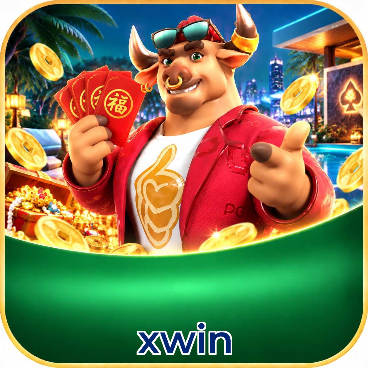 Interface de jogos na xwin incluindo Plushie Frenzy